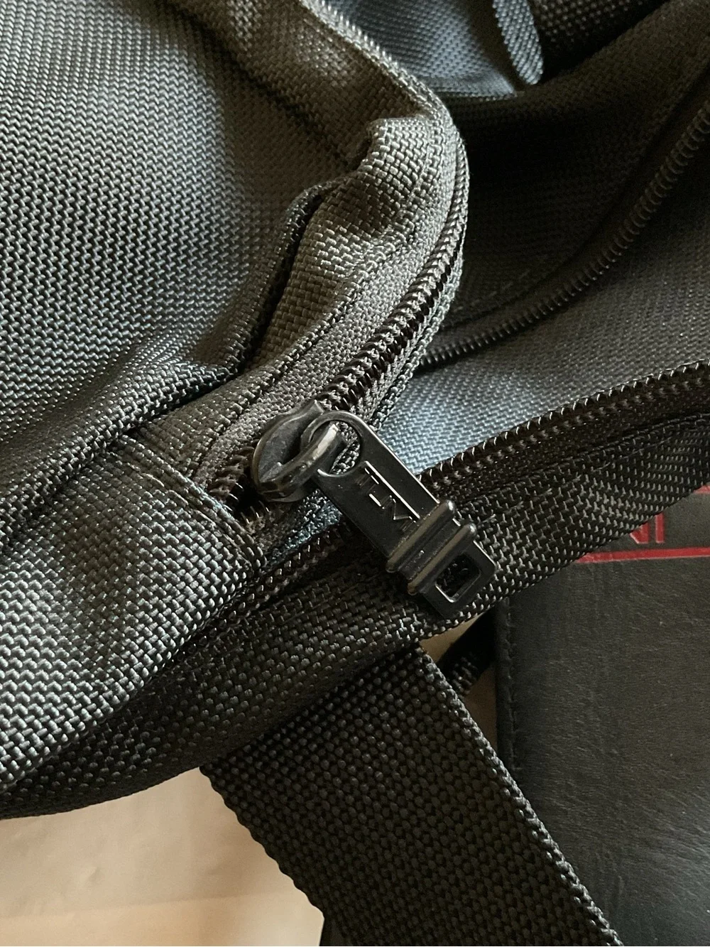 TUMI Alpha 2 Travel Satchel /Weekender Black Nylon Duffle/Tote Bag-2 PCS